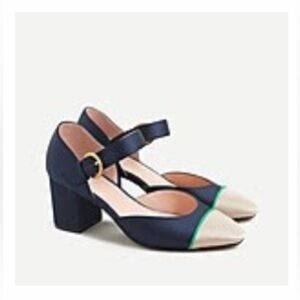 NWT Gorgeous J.Crew - Colorblock Mary Jane pumps